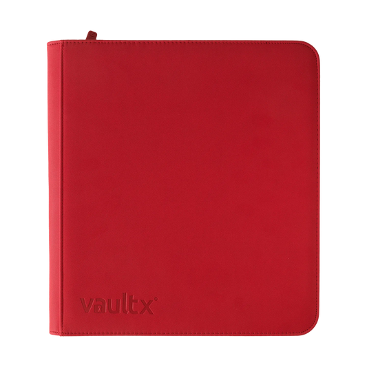 Vault x EXO-TEC Zip Binder 12 Pocket XL Red