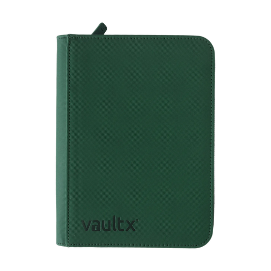Vault x EXO-TEC Zip Binder 4 Pocket Green