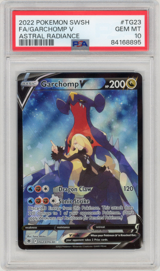 2022 Garchomp V TG23 Astral Radiance PSA 10 84168895