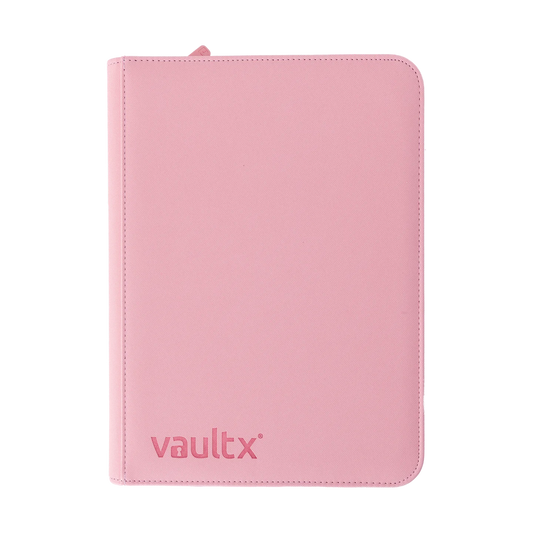 Vault x EXO-TEC Zip Binder 9 Pocket Pink
