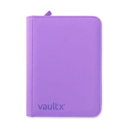 Vault x EXO-TEC Zip Binder 4 Pocket Purple