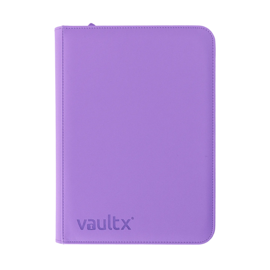 Vault x EXO-TEC Zip Binder 9 Pocket Purple
