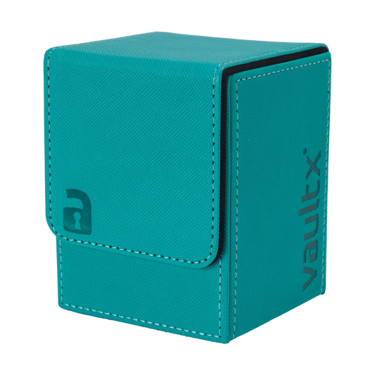 Vault X Toploading Deck Box 80+ Teal