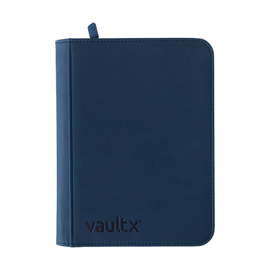 Vault x EXO-TEC Zip Binder 4 Pocket Blue