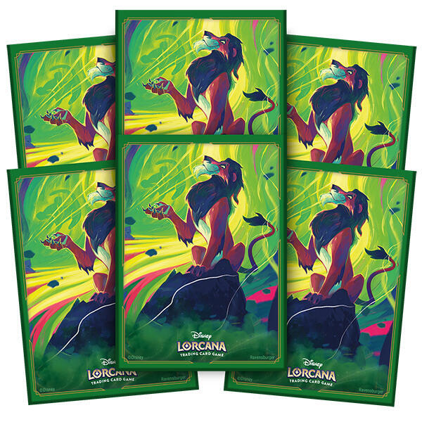 Disney Lorcana Card Sleeves - Card Back (65-Pack)