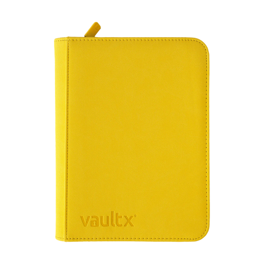 Vault x EXO-TEC Zip Binder 4 Pocket Yellow