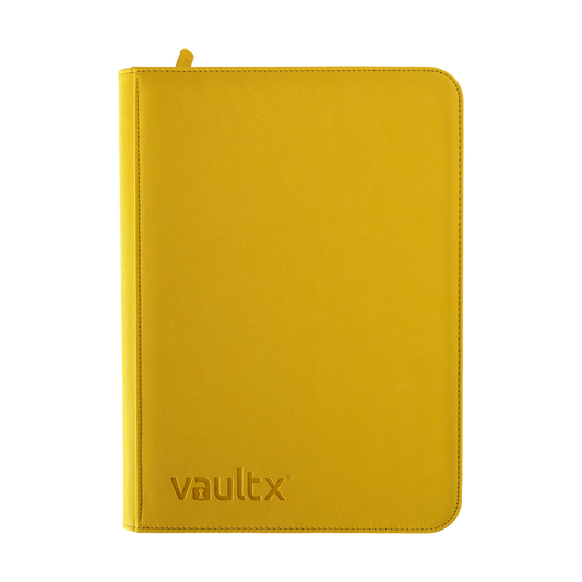 Vault x EXO-TEC Zip Binder 9 Pocket Yellow