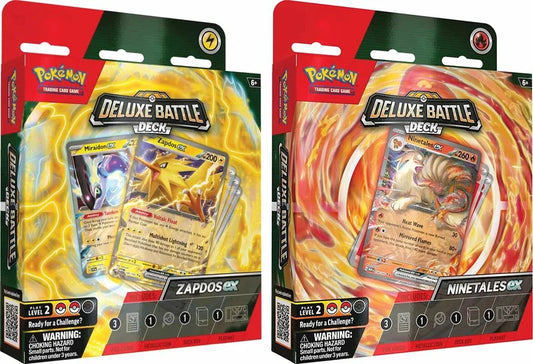 Pokémon Deluxe Battle Deck Ninetales/ Zapdos ex