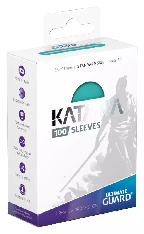 Ultimate Guard Katana Sleeves (100) Turquoise