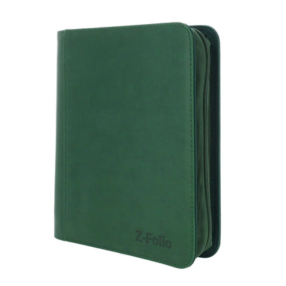 Z-Folio 4-Pocket LX Toploaders Binder Green
