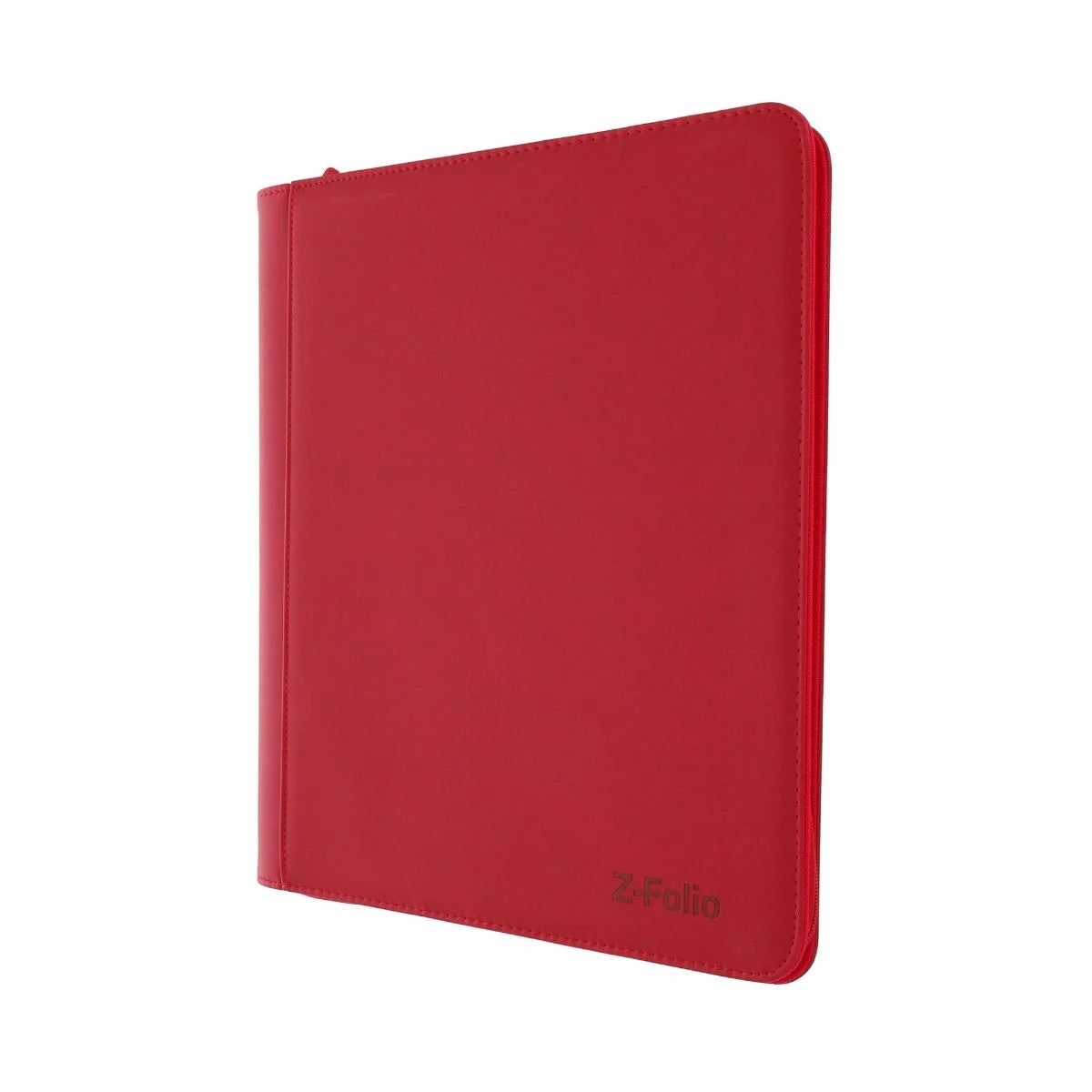Z-Folio 9-Pocket LX Toploaders Binder Red